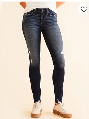 BKE Andi Skinny Stretch Jean slim fit mid-rise color samuel size 25X30 ABK2163L